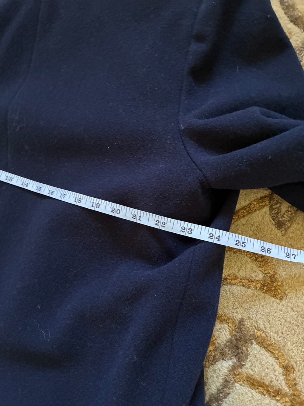 Donnybrook Women's Navy Double-Breasted Peacoat - Picture 6 of 7